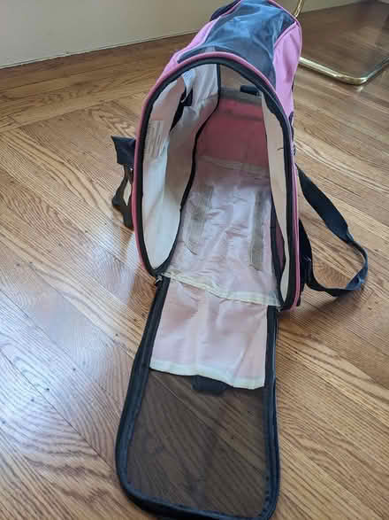 Photo of free Cat carrier (pink) (Elmwood) #2