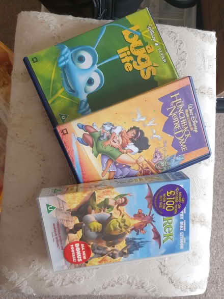 Photo of free VHS Tapes (Stenson Fields CP DE24) #2