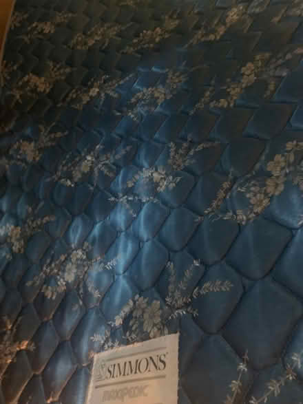 Photo of free CLEAN Full Simmons Mattress (Darien) #1