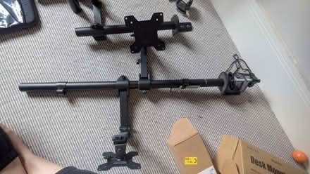 Photo of free Desk mount monitor arms (Hove Station area BN3) #1
