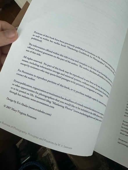 Photo of free The business of photography book (Malden) #2