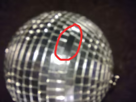 Photo of free Mirror/glitter ball (Corby NN18) #2