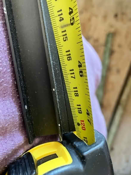 Photo of free Black aluminium cabinet corner trim (TR9) #1