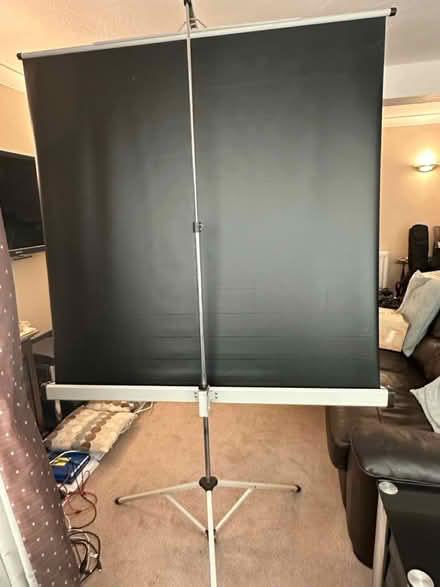 Photo of free Portable projector screen (St. Michaels Mead, B/Stortford) #2