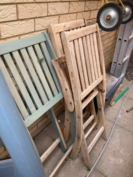 Photo of free Outdoor chairs (Letchworth wilbury) #1