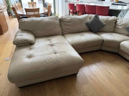 Photo of free Eight-Piece Leather Sofa (Sandyford, Dublin) #2