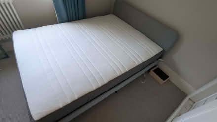 Photo of free Firm King Mattress and bed frame (Hove Station area BN3) #4