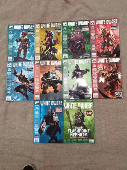 Photo of free White Dwarf magazine bundle (Norton Canes WS11) #1