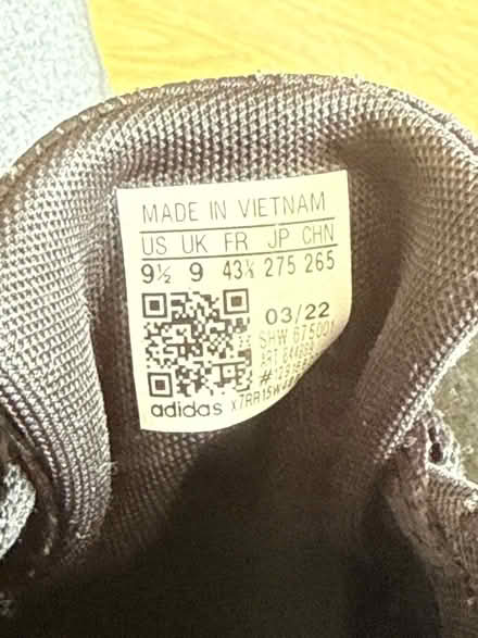 Photo of free Black shoes men’s 9 (Common Edge FY4) #2