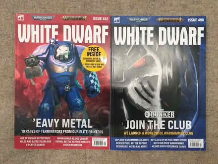 Photo of free White Dwarf magazine bundle (Norton Canes WS11) #3
