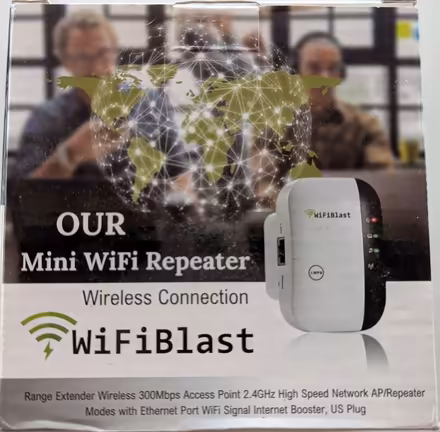 Photo of free WiFi repeater (N Leverett) #1