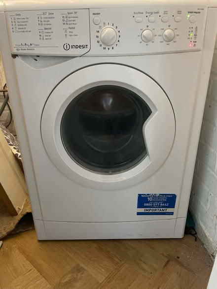 Photo of free Indesit Washing Machine (Horsham) #1
