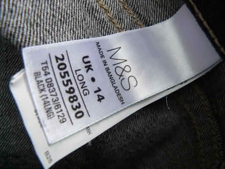 Photo of free Old pair M&S faded black jeans For patches/repurpose (Kempsey WR5) #3