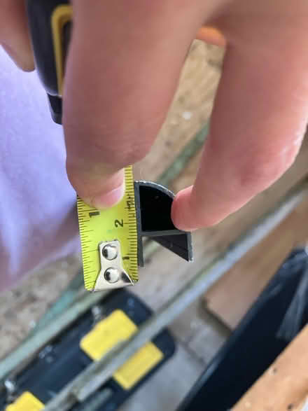 Photo of free Black aluminium cabinet corner trim (TR9) #2