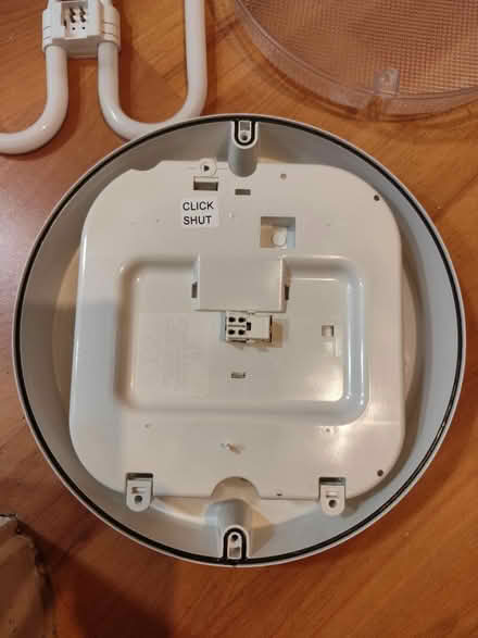 Photo of free Bathroom light and fluorescent bulb (Stepney Green, E1) #1
