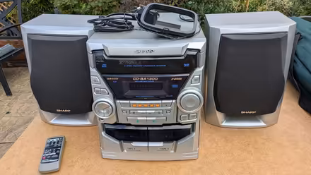 Photo of free Sharp 3 disc cd and radio system (Felixstowe IP11) #1