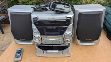 Photo of free Sharp 3 disc cd and radio system (Felixstowe IP11) #1