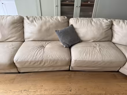 Photo of free Eight-Piece Leather Sofa (Sandyford, Dublin) #4
