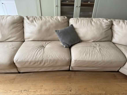 Photo of free Eight-Piece Leather Sofa (Sandyford, Dublin) #4