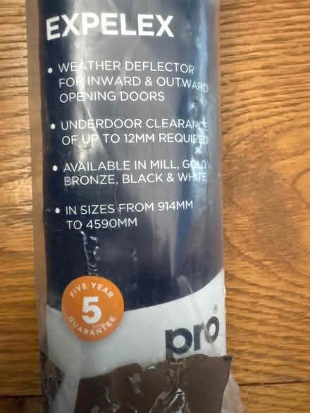Photo of free Door seal/ weather deflector (Wheathampstead AL4) #1