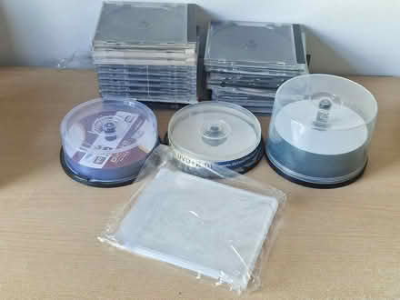 Photo of free Assorted CD-R, DVD+R discs etc. (Knebworth SG3) #1