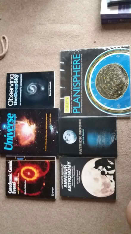 Photo of free books, astronomy (Crosspool S10) #1