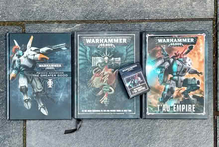 Photo of free Warhammer Books and cards (WA15) #2
