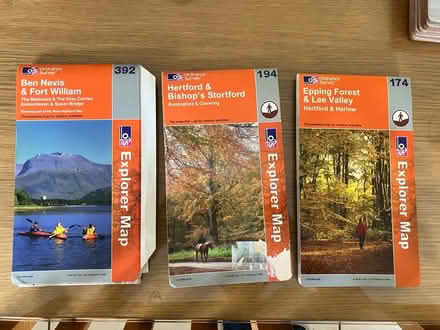 Photo of free Ordnance Survey maps (St. Michaels Mead, B/Stortford) #1