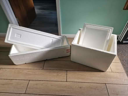 Photo of free 2 polystyrene boxes (Knebworth SG3) #1