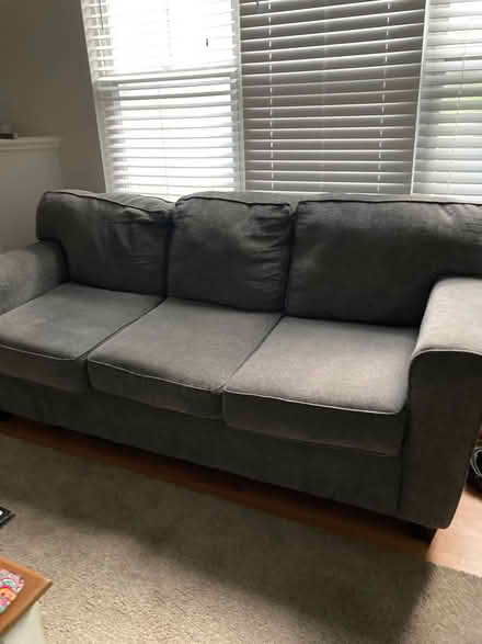 Photo of free Gray couch (Wilmington near UNCW) #2