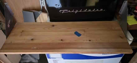 Photo of free 3 ikea wood shelves (Udist) #1