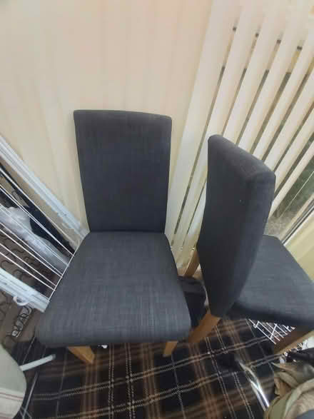 Photo of free picnic table, 2 chairs, iron desk (Shipley BD18) #3