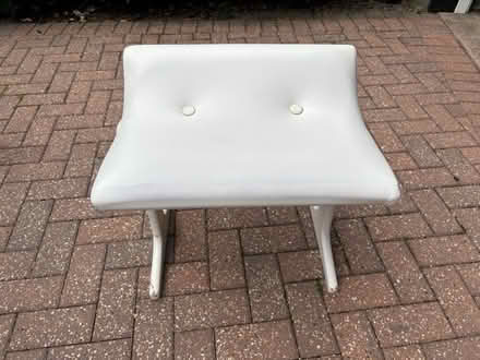 Photo of free White dressing table stool (Carnforth LA6) #1