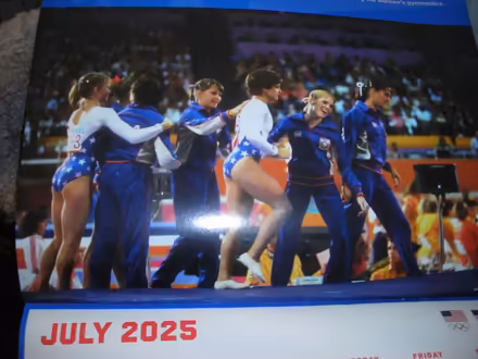 Photo of free 2025 US Olympic/Paralympic calendar (Swarthmore area) #3