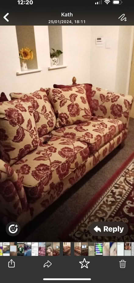 Photo of free Large sofa (Rawmarsh S62 7Qj) #1