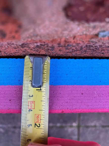 Photo of free 3 x Cannons UK Ltd Red & blue 40mm thick Tatami jigsaw mats (Aston CH5) #3