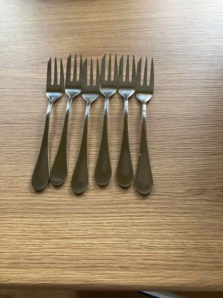Photo of free 6 x Cake Forks (Aston CH5) #1