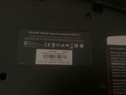 Photo of free Microsoft Ergonomic Keyboard (Waltham near Gore Street) #2