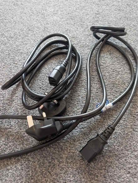 Photo of free PC power cables (Southsea PO5) #1