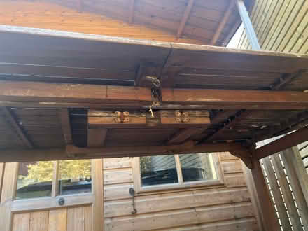 Photo of free Outdoor table (Kt1 3qf) #2