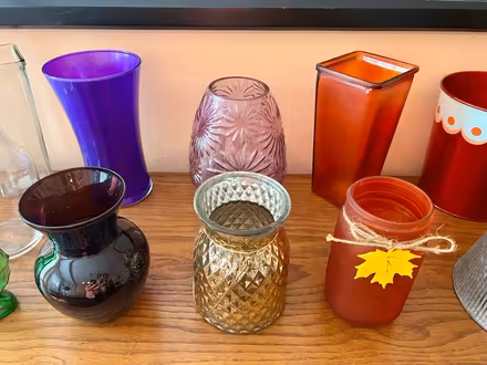 Photo of free A Rainbow of Flower Vases (Girard Estates South Phila) #3