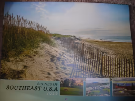 Photo of free 2025 Calendar Southeast USA (Swarthmore area) #1