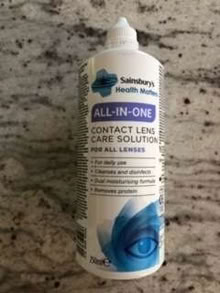 Photo of free Contact lens care solution. (IP4) #1