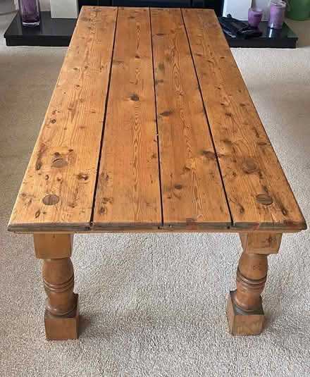 Photo of free Antique pine coffee table (Dundrum/Churchtown) #2