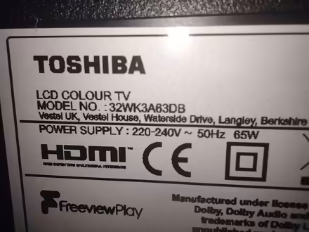 Photo of free Television *SPARES OR REPAIR* (Corby NN18) #3