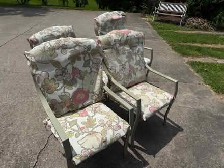 Photo of free outdoor chairs (Rush, near Henrietta) #2