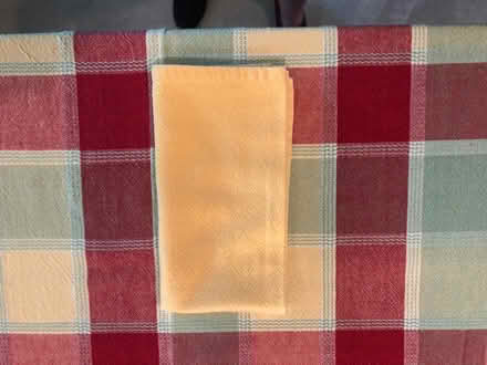 Photo of free tablecloth and napkins (lawrenceville) #1