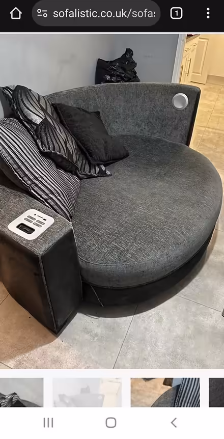 Photo of free Cuddle chair (S5 parson Cross) #1