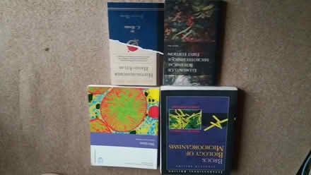 Photo of free books, microbiology (Crosspool S10) #1