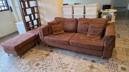 Photo of free Fabric Sofa (expandable seating) (530560) #1
